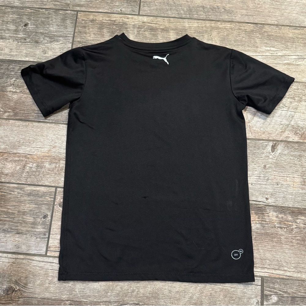 Puma Black Short Sleeve Tee​